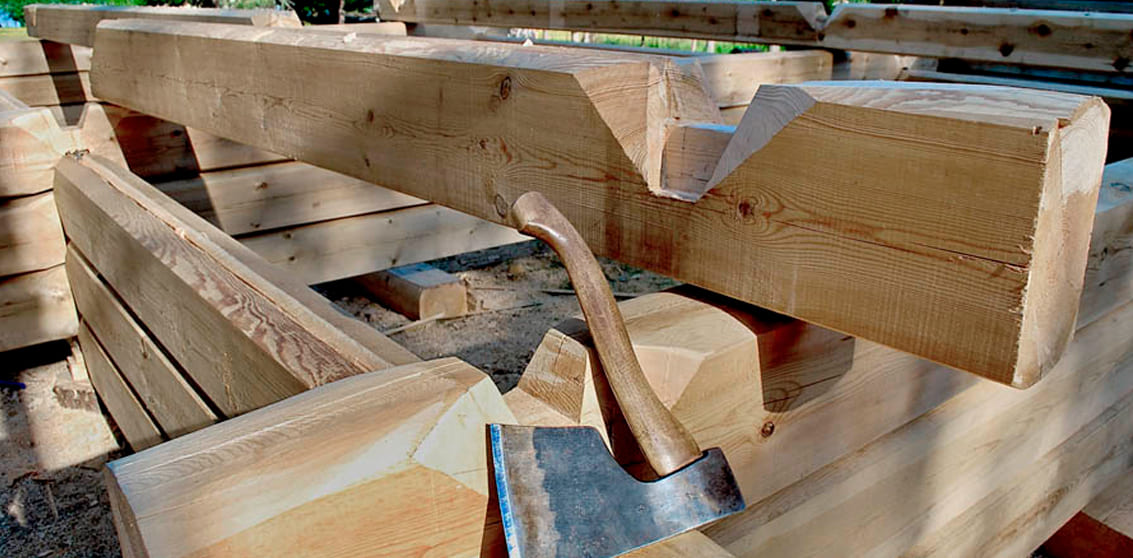 Технологии деревянного домостроения: ручная рубка